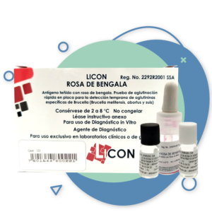 ROSA DE BENGALA C/CONTROL POSITIVO Y NEGATIVO 50 PBAS.