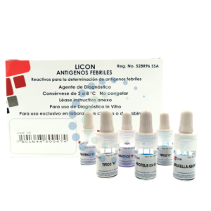 EQ. ANTIGENOS FEBRILES S/CONTROLES EQ. 6x5 ML