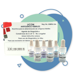 EQ. ANTIGENOS FEBRILES S/CONTROLES EQ. 6x5 ML