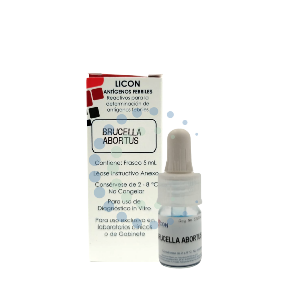 BRUCELLA ABORTUS FCO. 5 ML MARCA LICON