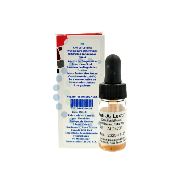 ANTI-A1 LECTINA FCO. 5 ML MCA. DOMINION