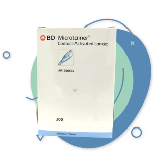 LANCET CONT-ACT BLUE 1.5MM x 2.0MM