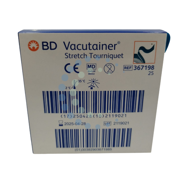 NON-LATEX TOURNIQUET BLUE ROLL OF 25