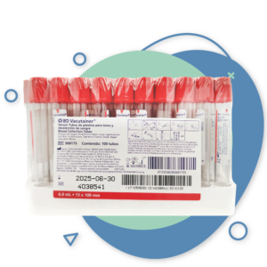 Tube PLN PLH 13X100mm 6.0ml PLBL RD MEX