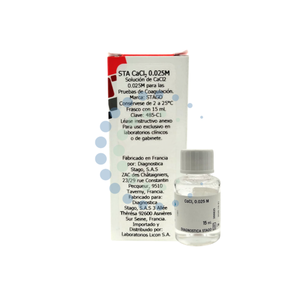 STA CACL2 0,025 1x15 ML
