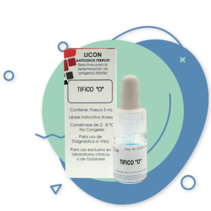 TIFICO O ANTIGENOS FEBRILES FCO. 5 ML MARCA LICON